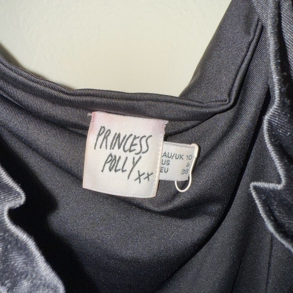 Princess Polly Medina Bodysuit Black Size 6 $48 - Picture 7 of 9